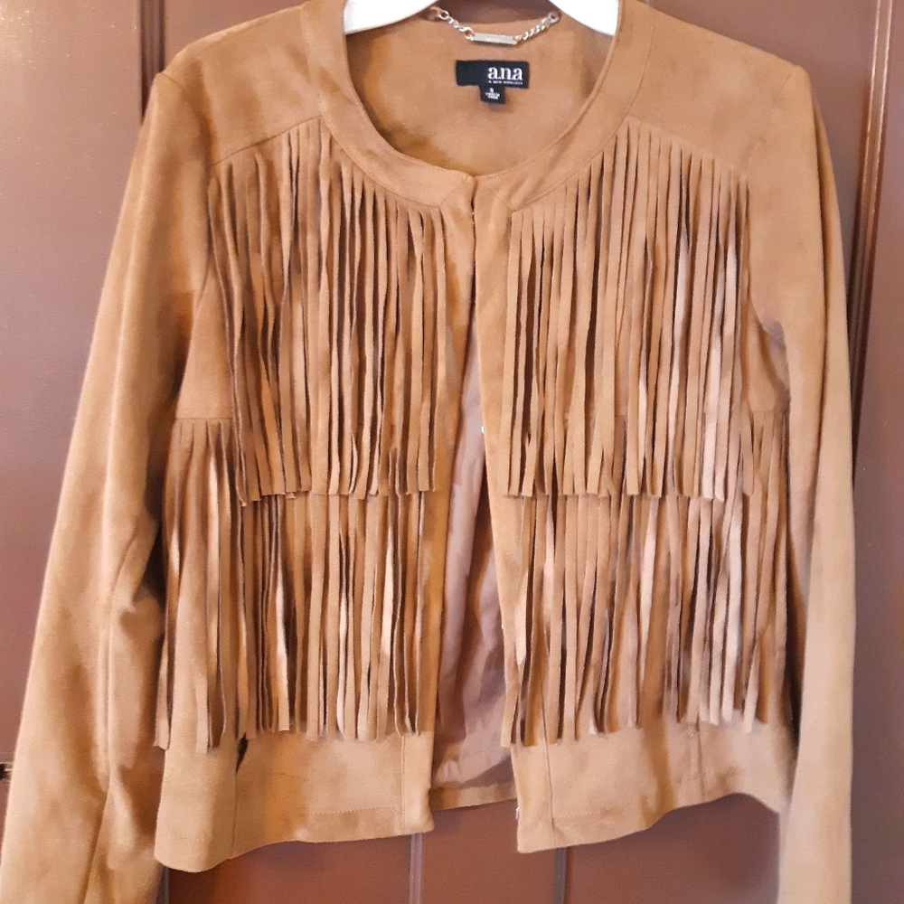 Sharp Fringe jacket!